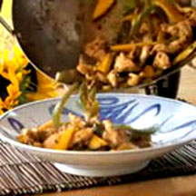 Szechuan Chicken and Mango