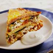 Turkey Enchilada Stack