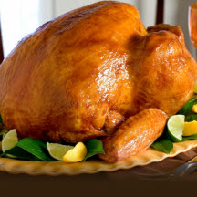 Turkey with 7-Grain Bread and Squash Stuffing