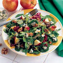 Apple Walnut Salad with Blue Cheese
