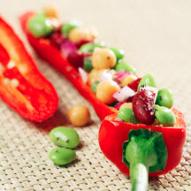 Asian Sweet and Sour Bean Salad
