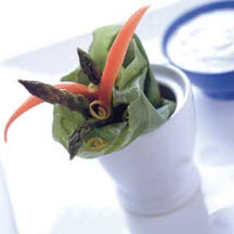 View the recipe Asparagus Finger Salad. Asparagus Finger Salad