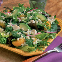 Barley, Chicken and Avocado Salad