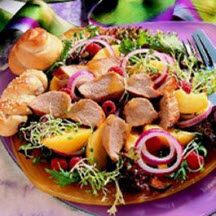 Caribbean Pork Salad