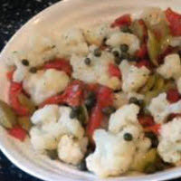 Cauliflower Salad with Pickles