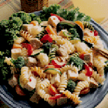 Colorful Turkey Pasta Salad