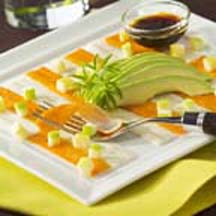 Crab Salad with Avocados and Apples