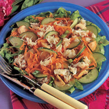 Crab Salad with Ginger Dressing
