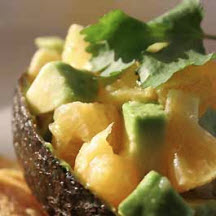 Exotic Mexican Avocado and Tangerine Salad