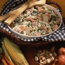 Garden Vegetable Pistachio Potato Salad