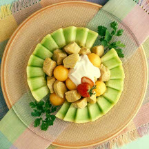 Gingered Pork and Melon Salad