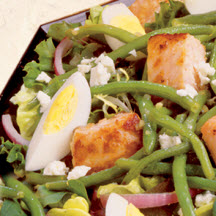 View the recipe Green Bean Salmon Salad. Green Bean Salmon Salad
