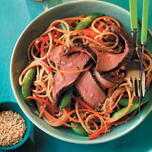 Grilled Steak and Asian Noodle Salad