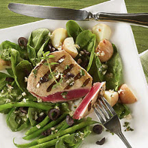 Grilled Tuna Ni&ccedil;oise Salad