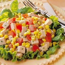 Herbed Pork and Corn Salad
