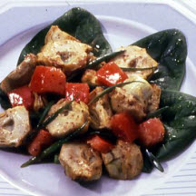 View the recipe Hot Artichoke Salad with Mustard Dressing. Hot Artichoke Salad with Mustard Dressing