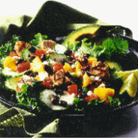 Mango and Black Bean Salad with Grilled Tuna