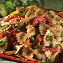 Peanut Sesame Pasta Salad