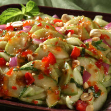 Sweet Heat Cucumber Salad
