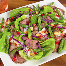 Thai Grilled Lamb and Asparagus Salad