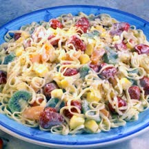 Tropical Fruit and Pasta Salad