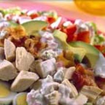View the recipe Turkey Cobb Salad with Blue Cheese Buttermilk Dressing. Turkey Cobb Salad with Blue Cheese Buttermilk Dressing