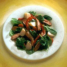 Warm Lamb Tenderloin Salad
