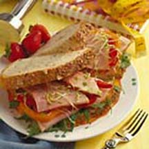 California Club Ham Sandwich