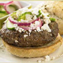 Greek Burgers with Feta Cheese