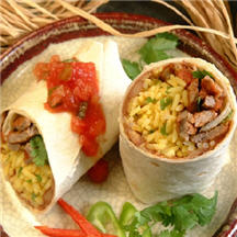 Grilled Beef Burritos
