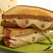 Hot Turkey Dijon Sandwiches with Emmentaler Swiss Cheese