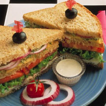 Onion Veggie Sandwich