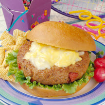 Pork & Pepperoni Pizza Burgers