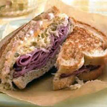 View the recipe Shades of Reuben Sandwiches. Shades of Reuben Sandwiches
