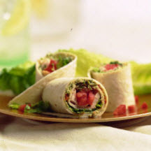 Smoked Turkey and Sun Dried Tomato Wraps