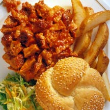 Southern Pork Barbecue Sandwich