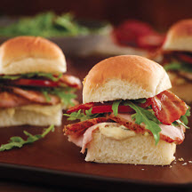 Spice Rubbed Pork Loin BLT Sliders with Dijon Remoulade