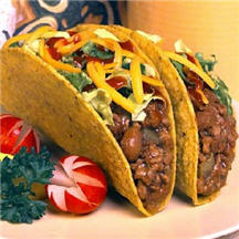 Turkey and Bean Tacos
