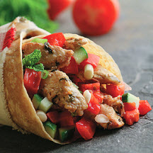 Zesty Chicken Wraps