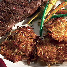 Celery Root Idaho® Potato Pancakes