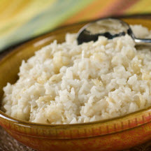 View the recipe Coconut Rice. Coconut Rice