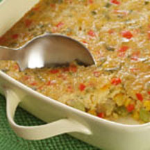 Corn and Lima Bean Pudding
