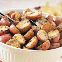 Crispy Pesto Potatoes
