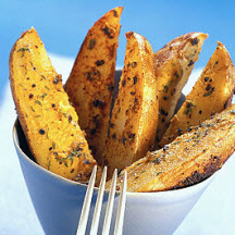 Grilled Crispy Idaho® Potato Wedges
