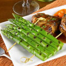 Grilled Rack of Asparagus