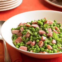 View the recipe Ham and Peas with Mint and Tarragon. Ham and Peas with Mint and Tarragon