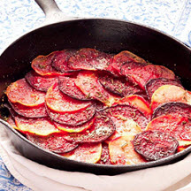 Potato and Beet Galette