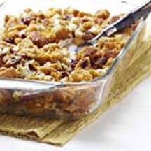 Pumpkin Bread Stuffing with Fennel Apple Deliciousness