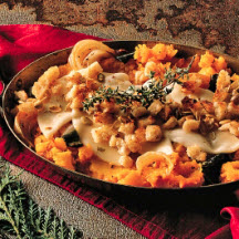 Pumpkin Seed Squash Gratin