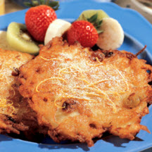 Sweet Idaho Potato and Ricotta Latkes
